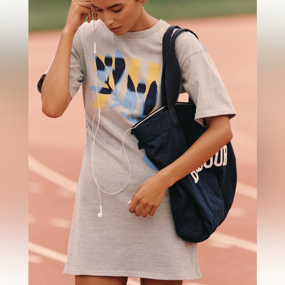 Anthropologie Dresses & Skirts - Anthropologie Daily Practice Mini T-shirt Dress